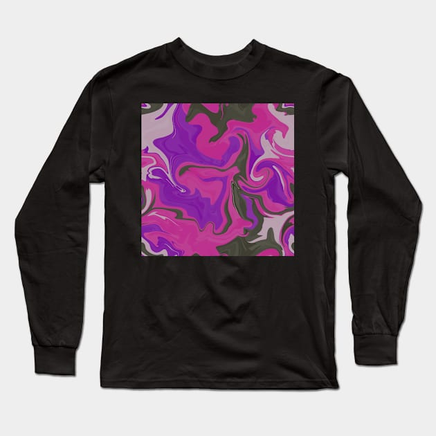 Grape Flavour Long Sleeve T-Shirt by diffrances